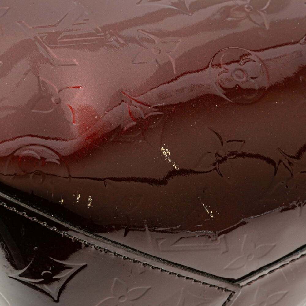 LOUIS VUITTON Authentic Brown Monogram Leather Shoulder Bag - Picture 5 of 14